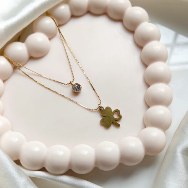 Clover Delight Necklace - Image 2