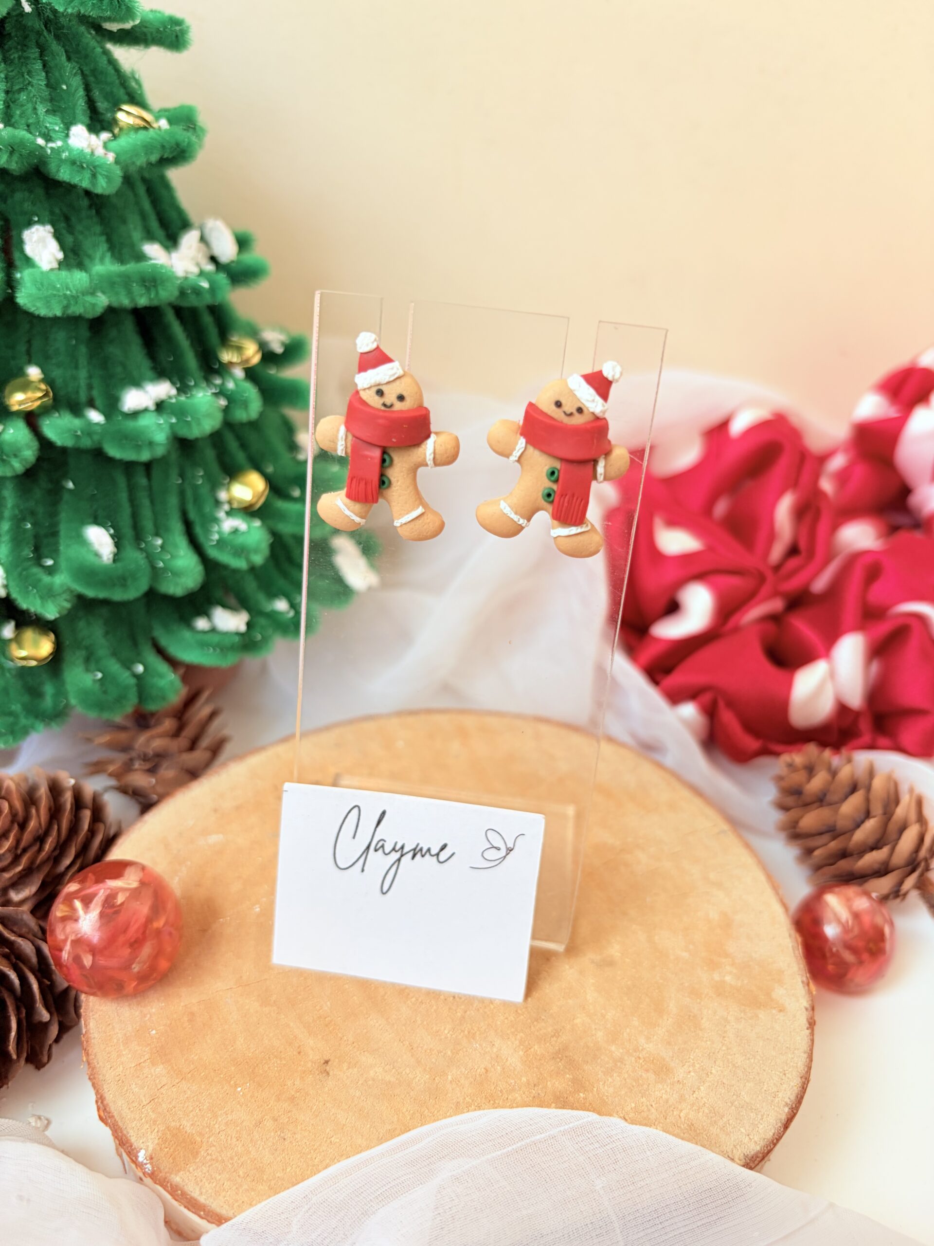 Gingerbread Man Studs - Image 6