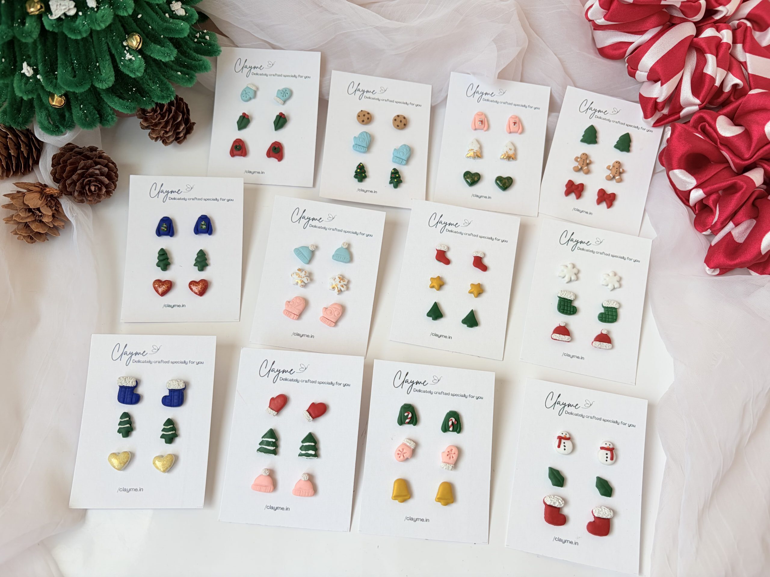Christmas Mini Studs
