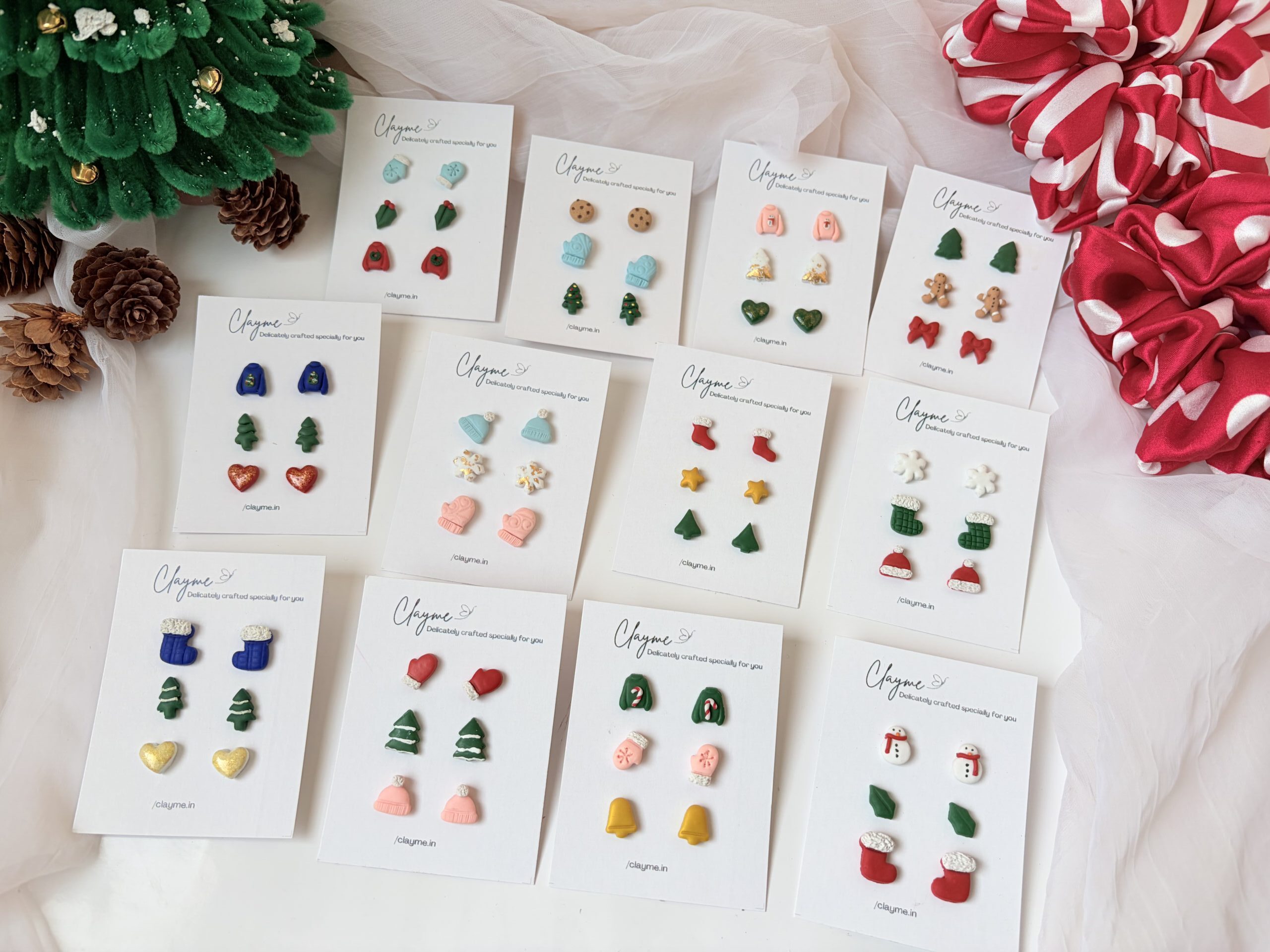 Christmas Mini Studs - Image 4