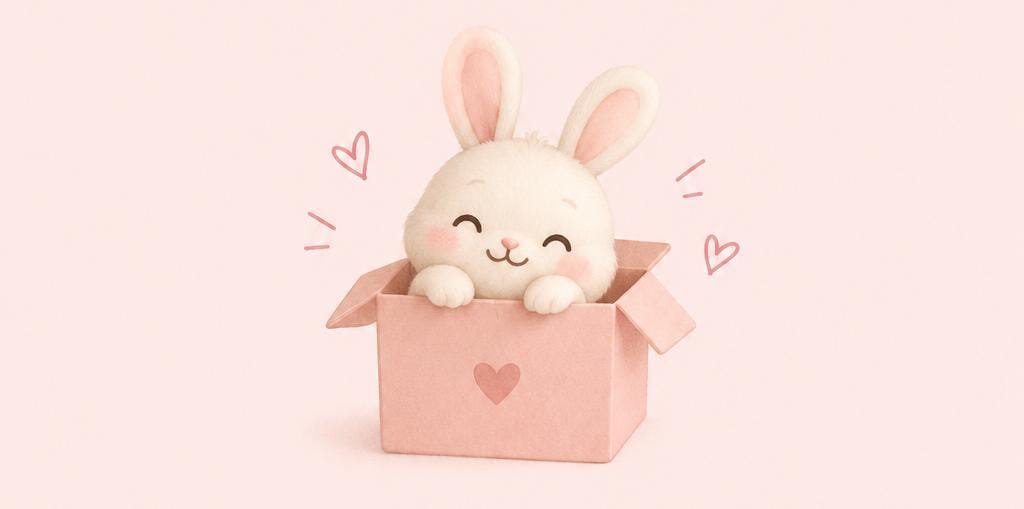 ClayMe cute bunny illustration
